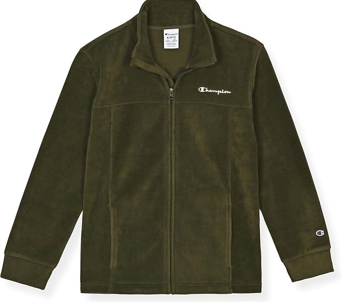Jaqueta de lã Fleece Jacket Full Zip Polar Fleece Track Jacket With Pockets Championmeninos
