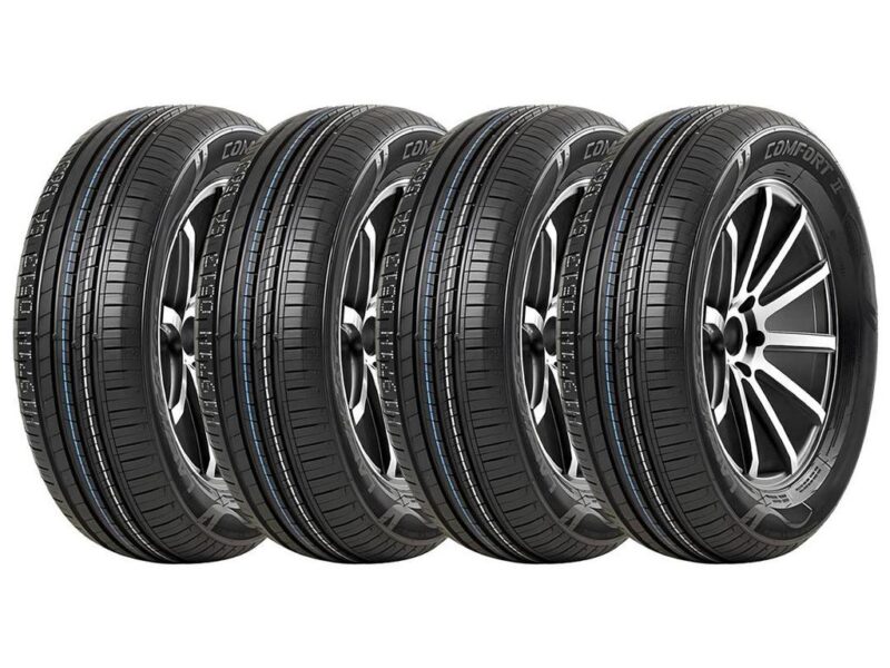 KIT 4 Pneu Lanvigator Comfort II 195/65R15 Aro 15 91H na S por R$ 732,00