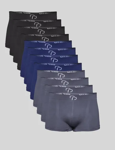 Kit 12 Cuecas Boxer Rp Rafa Parize Masculino Microfibra
