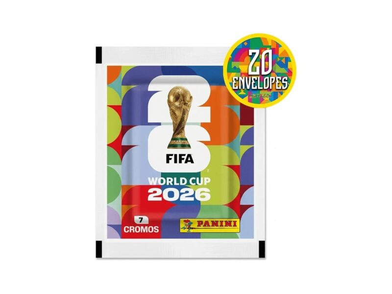 Kit 140 Figurinhas Do Álbum Copa Do Mundo 2026- 20 Envelopes