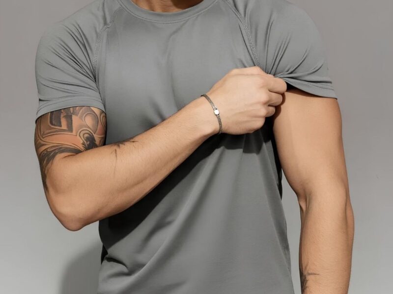 Kit 4 Camiseta Masculina Dry Fit Raglan Lisa Basica Academia