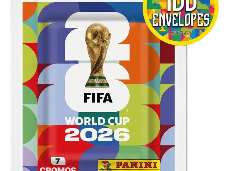 Kit 700 Figurinha Do Álbum Copa Do Mundo 2026- 100 Envelopes