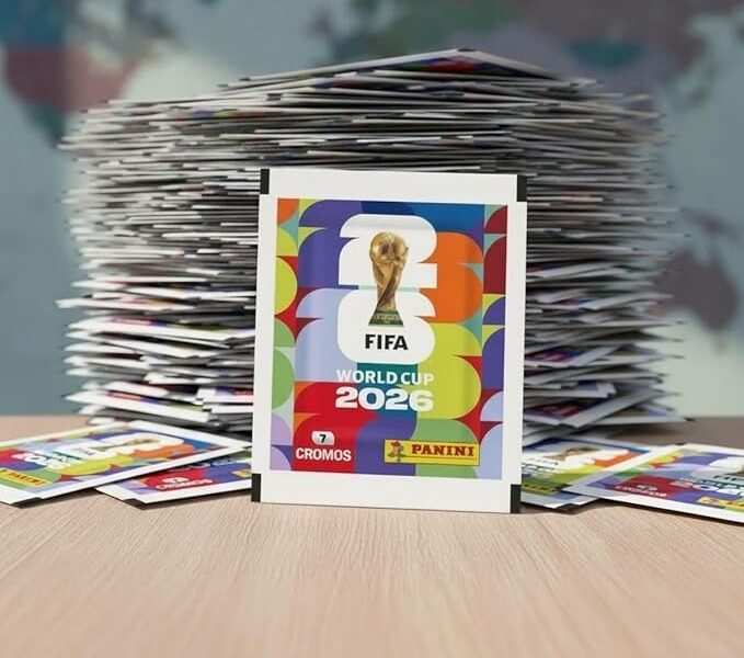 Kit Com 700 Figurinhas com 100 Envelopes Copa Do Mundo 2026 Panini Oficial LuvinCo