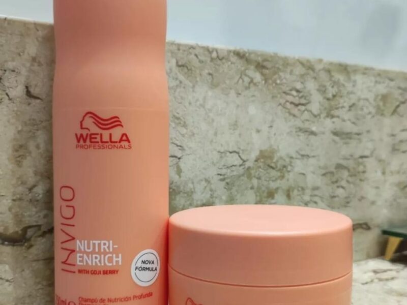 Kit Shampoo 250ml + Máscara 150ml Wella Invigo Nutri Enrich