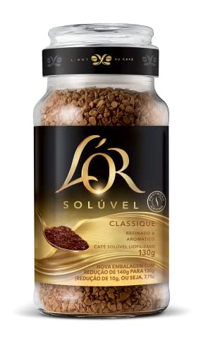 L’OR, Café Solúvel Classique Pote de Vidro 130g