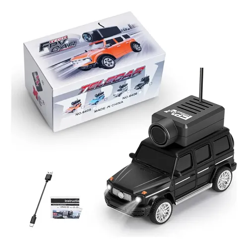Mini Carro Rc, Carro De Drift Rc Fpv Em Escala 1:64 Com Câm