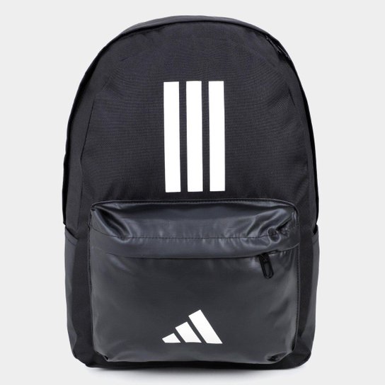 Mochila Adidas Clássica Treino 3 Listras 27.5L – Preto | Netshoes