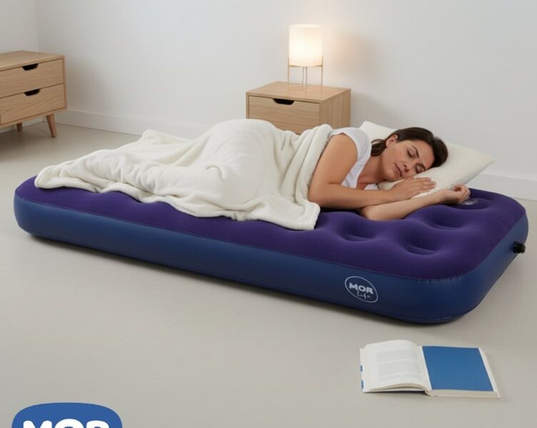 Mor Life – Colchão Inflável Multiuso Solteiro com Fole