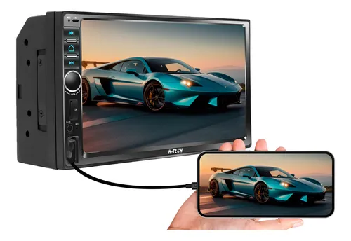 Multimidia 7 Polegadas Mp5 Espelhamento Bluetooth Usb Sd com Controle Remoto –