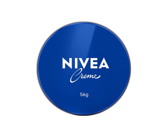NIVEA Creme Hidratante Lata 56g, Hidratação Profunda 24h, Corporal, Uso Diário, Multibenefícios, Todas as Peles
