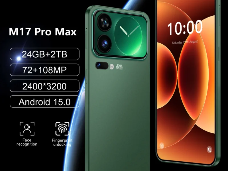 NOVO LANÇAMENTO Capa de Silicone Original para M17 Pro Max Snapdragon 8 Gen4 7.3