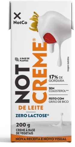 Notco Creme De Leite Vegetal Notco Notcreme 200G na Amzn por R$ 4,94