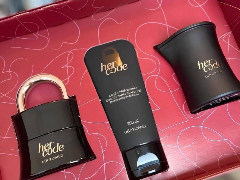 O Boticário Her Code Kit Presente (3 Itens)