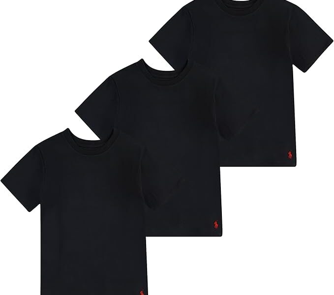 POLO RALPH LAUREN Pacote com várias camisetas de manga curta para meninos