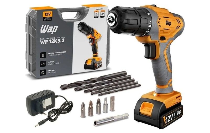 Parafusadeira E Furadeira De Impacto Wf 12k3.2 Wap