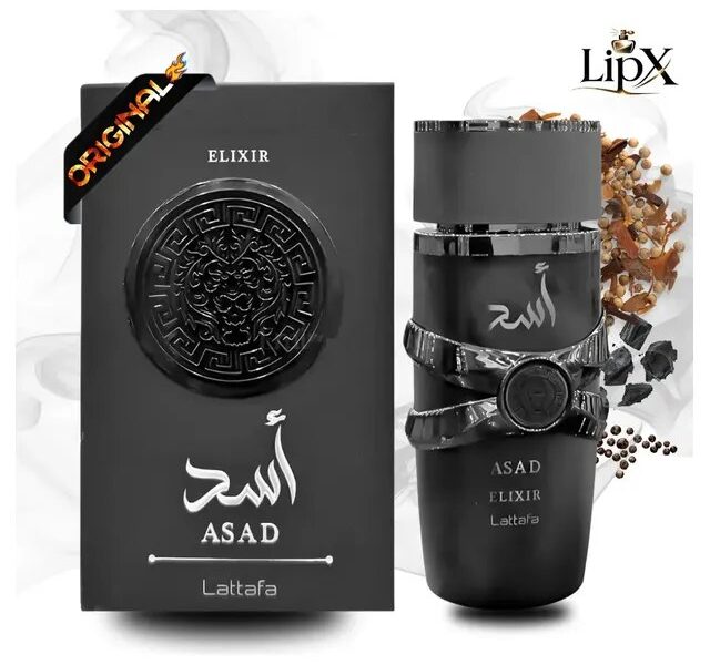 Perfume Asad Elixir 100ml Eau De Parfum Original Edp Lançamento 2026 Original C/ Nf