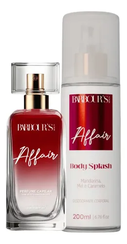 Perfume Capilar E Body Splash Affair Barbour&quots Beauty
