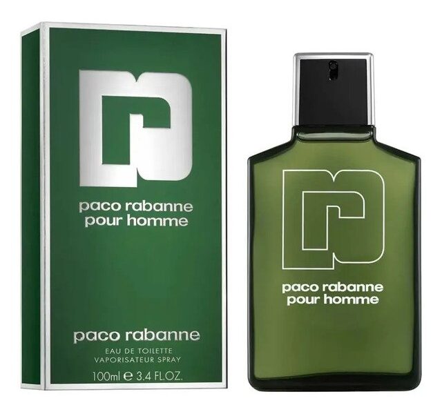 Perfume Rabanne Pour Homme Eau de Toilette 100 ml masculino