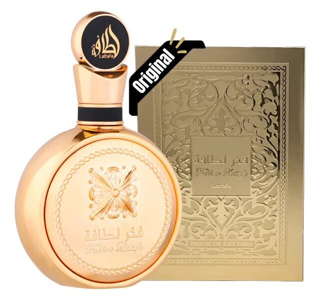 Perfume Árabe Lattafa Fakhar Gold Extrait Eau De Parfum 100m