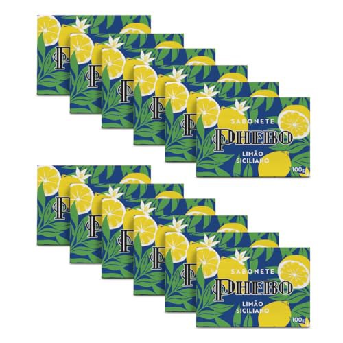 Phebo Sabonete, Limão Siciliano, 100g, 12 unidades