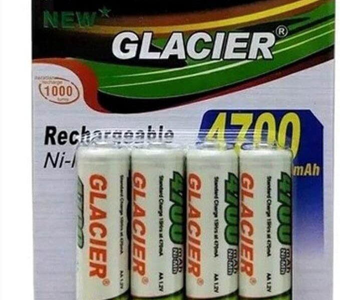 Pilha Recarregável AA 4700mAh Blister com 4 unidades