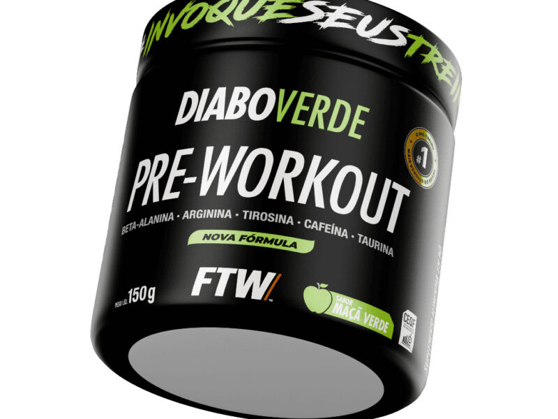 Pré Treino Diabo Verde Pre-Workout 150g – FTW