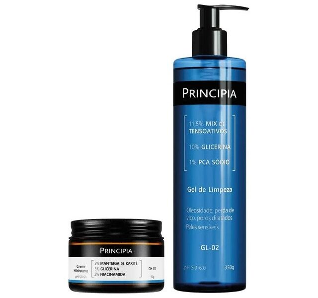 Principia Kit Limpeza E Hidratação Para O Dia A Dia Todo Tipo De Pele Dia/noite