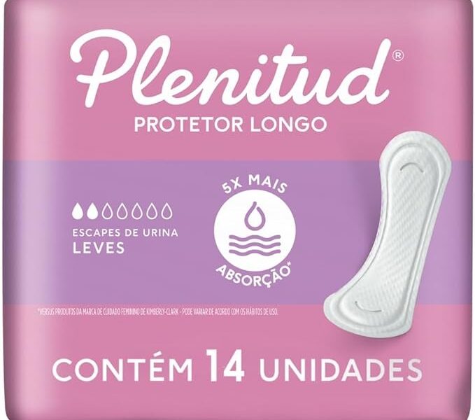Protetor Longo Plenitud Femme para Escapes de Urina 14 un