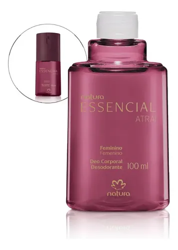 Refil Desodorante Corporal Natura Essencial Atrai Feminino