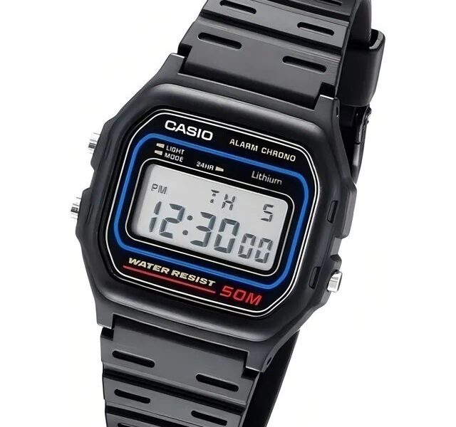 Relógio Casio Masculino Digital Preto de Resina W-59-1VQ na Meli por R$ 77,63