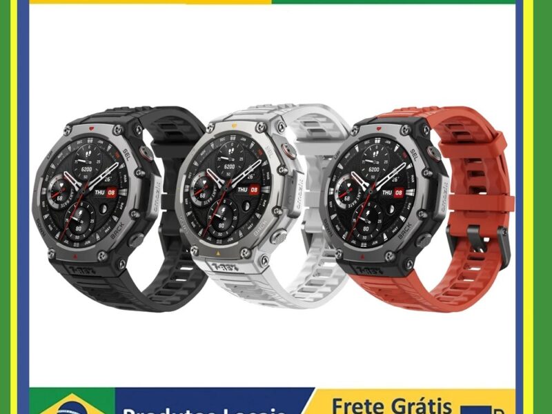 Relógio inteligente Amazfit T-rex 3 48 mm, tela de 1,5 polegadas, resistente à água até 10 atm e GPS, 170 modos de fitness/esporte, controle de voz, para Android ou iPhone – AliExpress 44