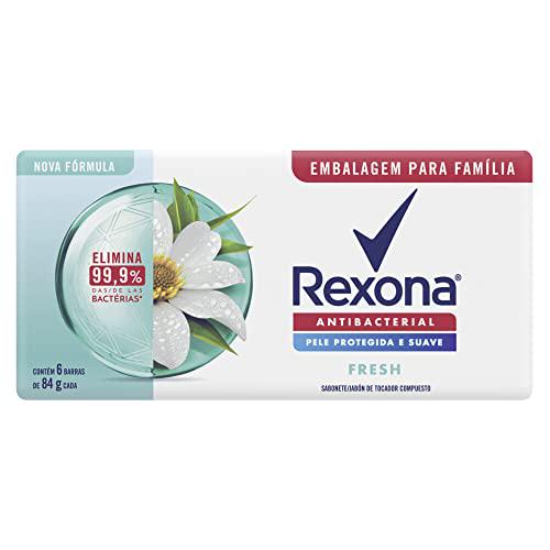 Rexona Sabonete Em Barra Fresh Pack 6 84G