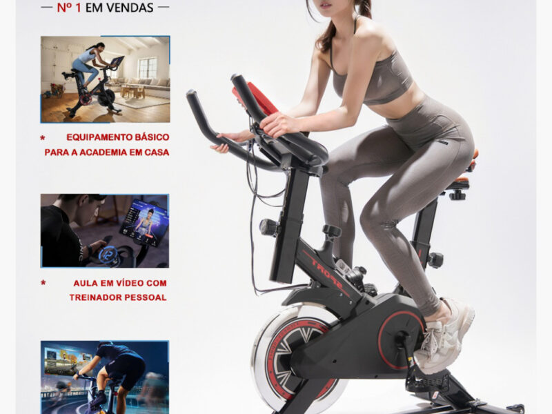 SKYBOARD bicicleta Bike Ergométrica Smart – Modelo Atualizado com Jogos por Movimento, Conexão Bluetooth e App Exclusivo