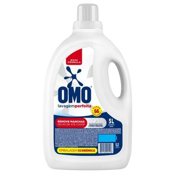 Sabão Líquido Omo Lavagem Perfeita 5L – Sabão Líquido –
