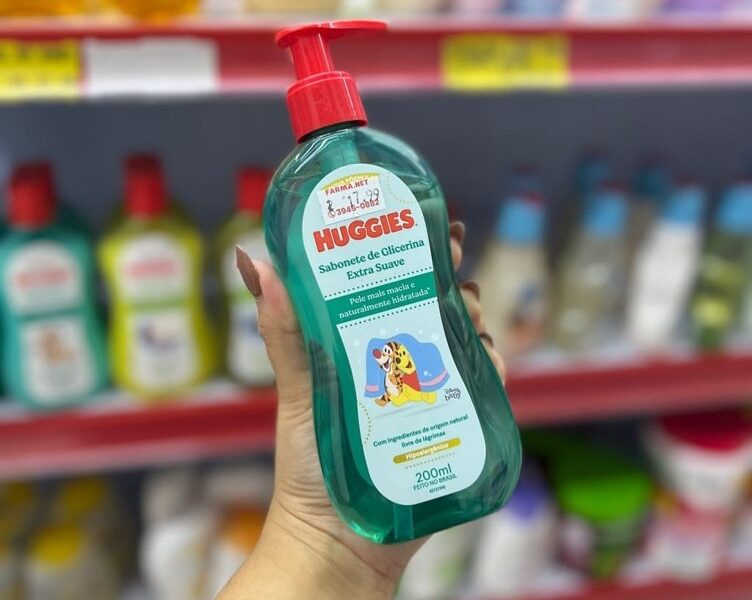 Sabonete Líquido Huggies Extra Suave – 200ml