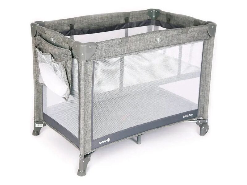 Safety 1st, Berço Mini Play, Grey Denim