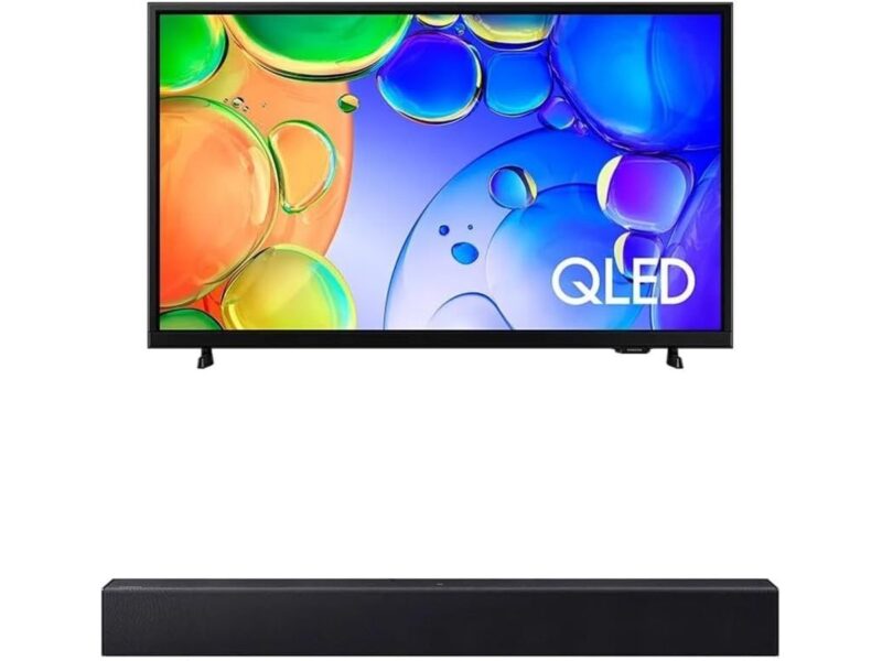 Samsung Combo Smart TV 43″ QLED Full HD Q5F + Soundbar HW B400F