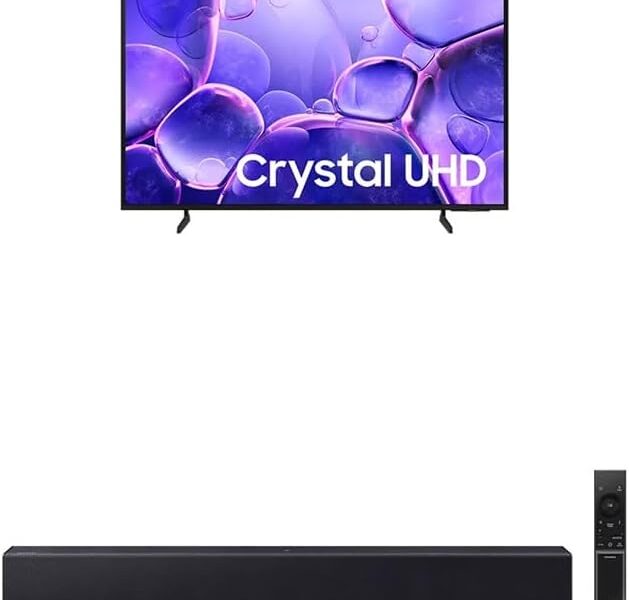 Samsung Combo Smart TV 55″ Crystal UHD 4K U8600F + Soundbar HW-B400F