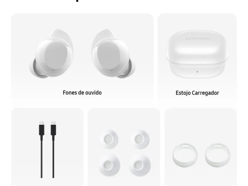 Samsung Galaxy Buds Core, Fone De Ouvido, Sem Fio, Cancelamento De Ruído, Interprete Inteligente Branco