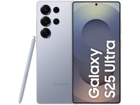 Samsung Galaxy S25 Ultra 5G 256GB Galaxy AI Titânio Azul 6,9″ 12GB RAM Câm. Quádrupla 200+50+10+50MP Bateria 5000mAh Dual Chip – Galaxy S25 Ultra –