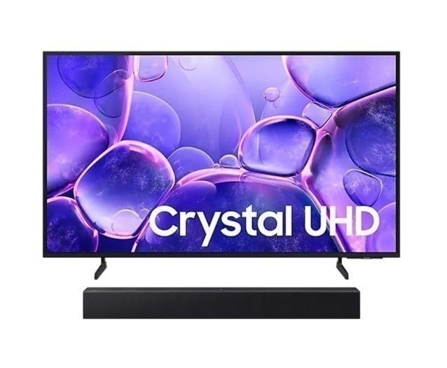 Samsung Smart TV 50” Crystal UHD 4K U8100F 2025 + Soundbar HW-B400F/ZD