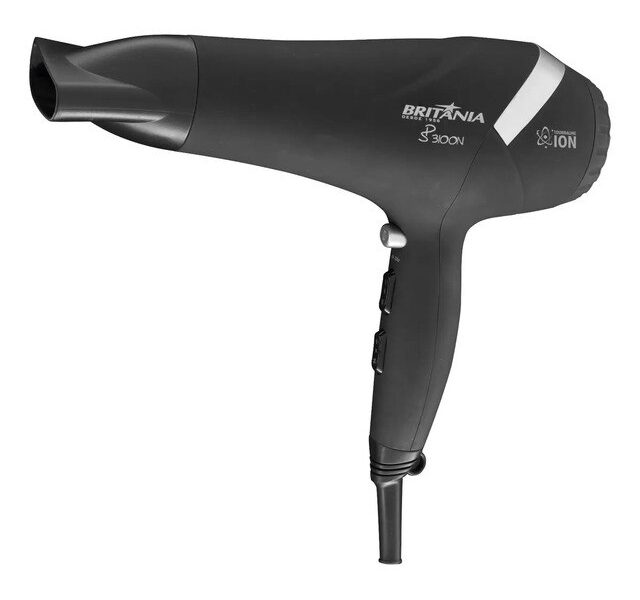 Secador de Cabelo Britânia 2 Temperaturas 2000W SP3100N 127V