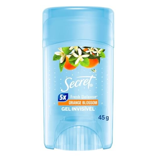Secret Desodorante Antitranspirante em Gel Invisible Orange Blossom 45 g
