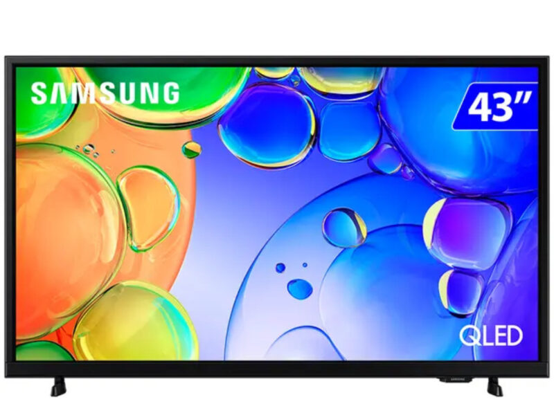 Smart TV 43 Full HD Wi-Fi Tizen Hyper Real QN43Q5FAAGXZD Samsung