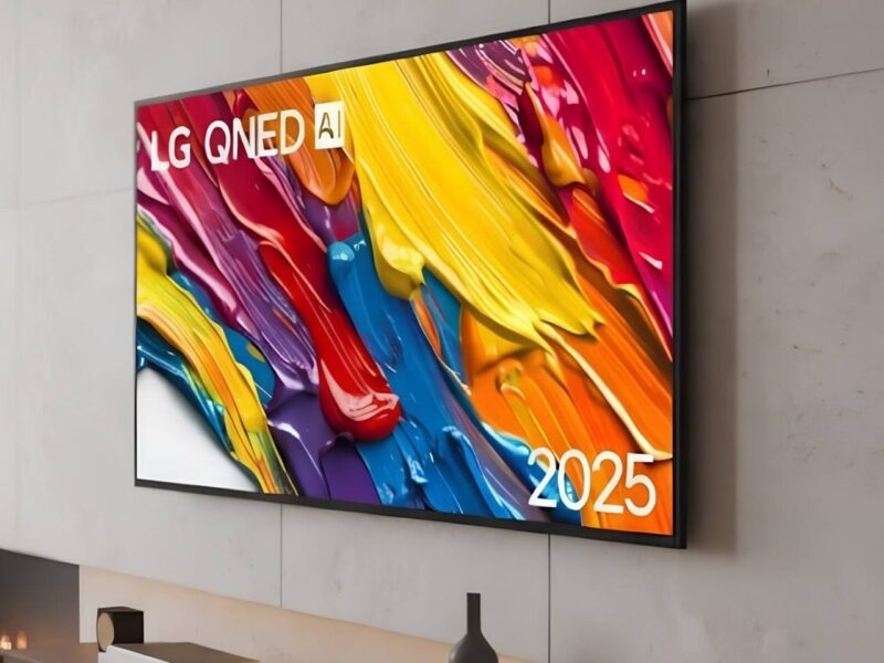 Smart TV 4K 55″ LG QNED 55QNED80 Processador α7 AI Ger8 Super Slim Design Local Dimming Alexa Integrado WebOS 25