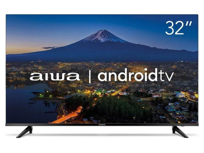 Smart TV AIWA 32″ Android HD Borda Ultrafina AWSTV32BL02A