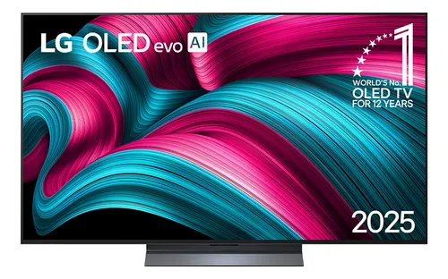 Smart TV LG OLED evo AI C5 4K 55 polegadas 2025 Processador α9 AI Ger 8 webOS 25 Intensificador de Brilho