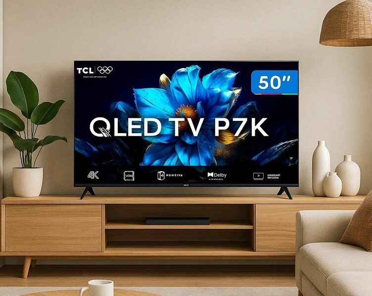 Smart Tv 50 50p7k 4k Qled Uhd 60hz Google Tv Tcl