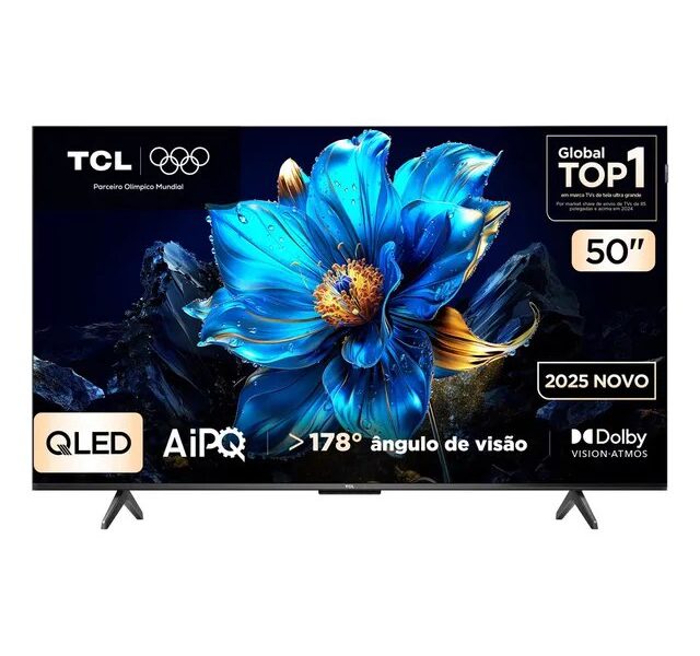 Smart Tv 50 50p7k 4k Qled Uhd 60hz Google Tv Tcl