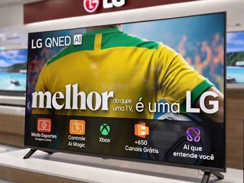 Smart Tv 55qned73asa 55 Polegadas 4k Qned Processador A7 Lg